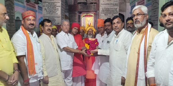 रामनगरी पहुंचा संत रविदास की जन्मस्थली का पूजित कलश