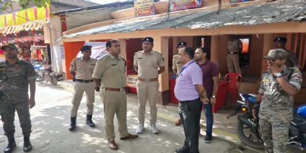सिटी एसपी ने सुल्तानगंज मेला क्षेत्र का किया निरीक्षण