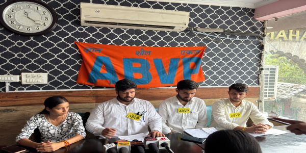 31 जुलाई से 11 अगस्त तक प्रदेश व्यापी आंदोलन करेंगी एबीवीपी