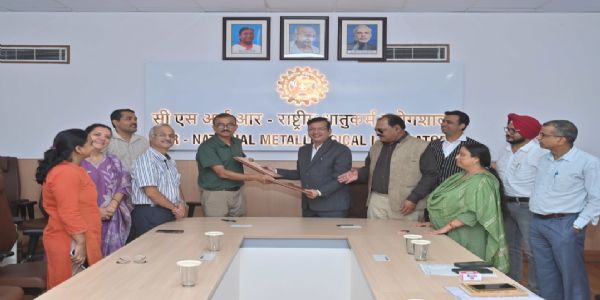 सीएसआईआर एनएमएल और अर्थ इंडियन रिसोर्सेज लि में मैग्नेट पुनर्चक्रण तकनीक पर एमओयू