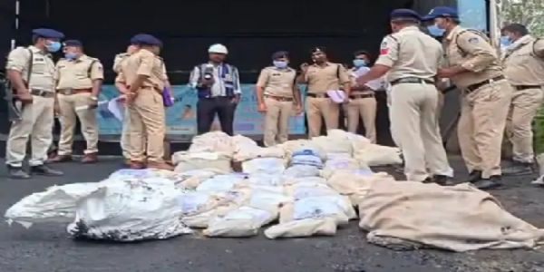 मप्र पुलिस ने एक अरब मूल्य का एक लाख 16 हजार किलो से अधिक ड्रग्स किया नष्ट