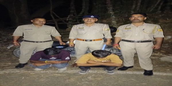 थुरल में दो युवकों से 424 ग्राम चरस बरामद, गिरफ्तार