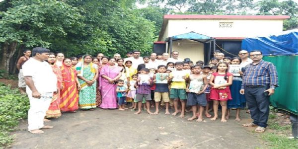 पोटका के दो गांवों में अपूर पाठशाला का शुभारंभ