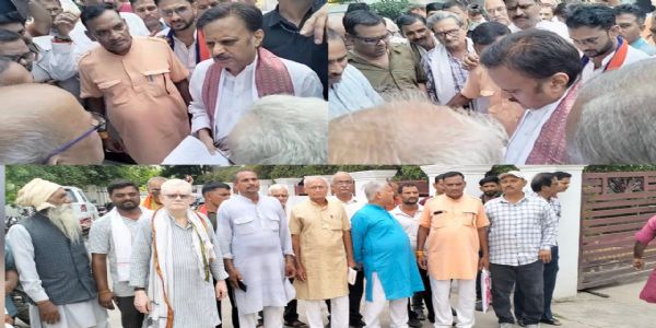रीवा9 सीधी राष्ट्रीय राजमार्ग के मुआवजा को लेकर किसानों ने उपमुख्यमंत्री शुक्ल से लगाई गुहार