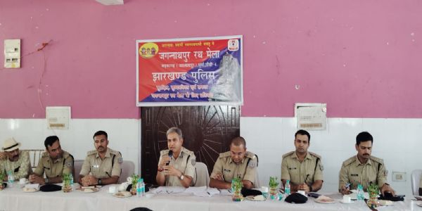 जगन्नाथपुर रथ मेला की तैयारियां तेज, सुरक्षा और भीड़ प्रबंधन को लेकर पुलिस-प्रशासन ने बनाई व्यापक रणनीति