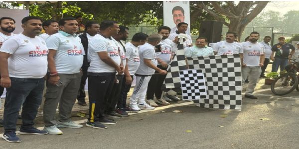 एचआईवी जागरूकता के लिए जमशेदपुर में 22 किमी साइक्लोथॉन आयोजित