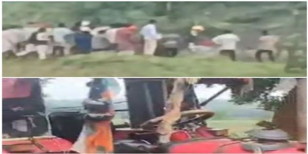 राजगढ़ः पैसों के विवाद में घर में घुसकर हमला, 2 जेसीबी, 7 ट्रैक्टर समेत 12 वाहनों में तोड़फोड़