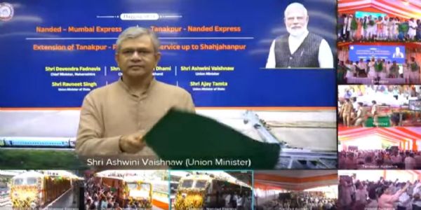टनकपुर से नांदेड तक सीधी रेल सेवा शुरू, शाहजहांपुर तक बढ़ी टनकपुर-पीलीभीत ट्रेन