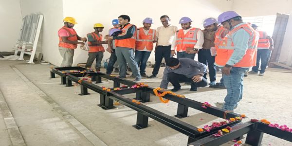 मेट्रो कॉरिडोर-2 के अंडरग्राउंड सेक्शन में सिग्नलिंग सिस्टम लगाने का काम शुरू