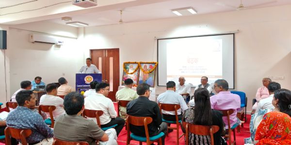राजस्थान केंद्रीय विश्वविद्यालय इकाई के तत्वावधान में भारतीय शिक्षण मंडल, चित्तौड़ प्रांत की बैठक आयोजित