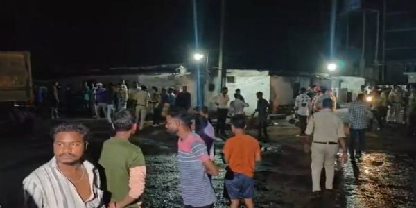 (अपडेट) छत्तीसगढ़ के रायपुर के थ्रीडी फैक्टरी में भीषण सिलेंडर ब्लास्ट, तीन मजदूरों की मौत