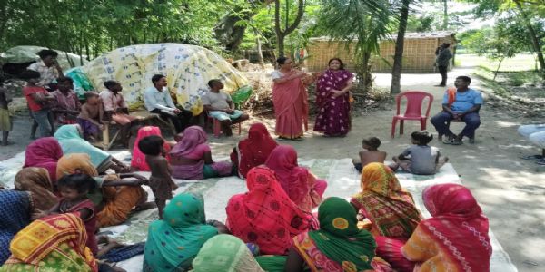 सुपौल में महिलाओं ने सुरक्षा, महंगाई और आरक्षण को लेकर बुलंद की आवाज