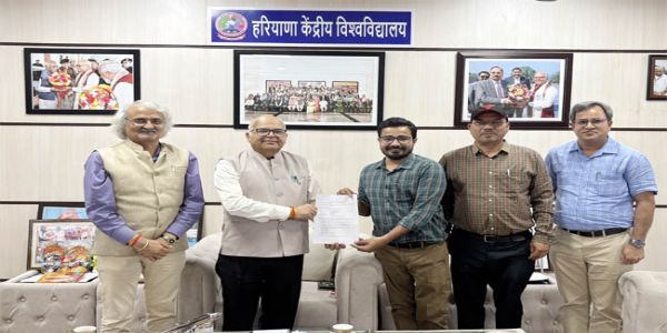 नारनाैल: केंद्रीय विश्वविद्यालय के डॉ. रवि पाण्डेय को मिली 19 लाख की शोध परियोजना