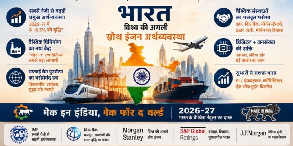 एसोचैम रिपोर्ट: ग्लोबल सप्लाई चेन में बदलाव के बीच भारत कैसे बन रहा सबसे बड़ा लाभ उठाने वाला देश!
