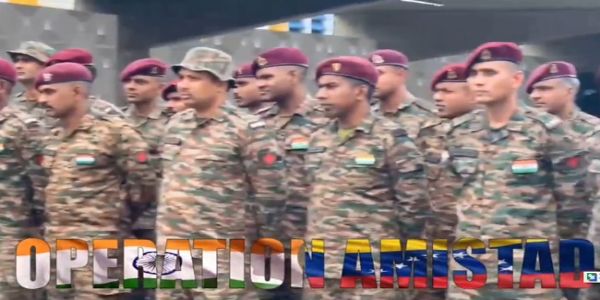 वेनेजुएला में भूकंप पीड़ितों के लिए भारतीय सेना का 