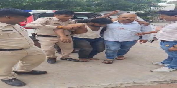 उज्जैन में पुलिस को चकमा देकर भागा आरोपी, फिर पकड़ाया