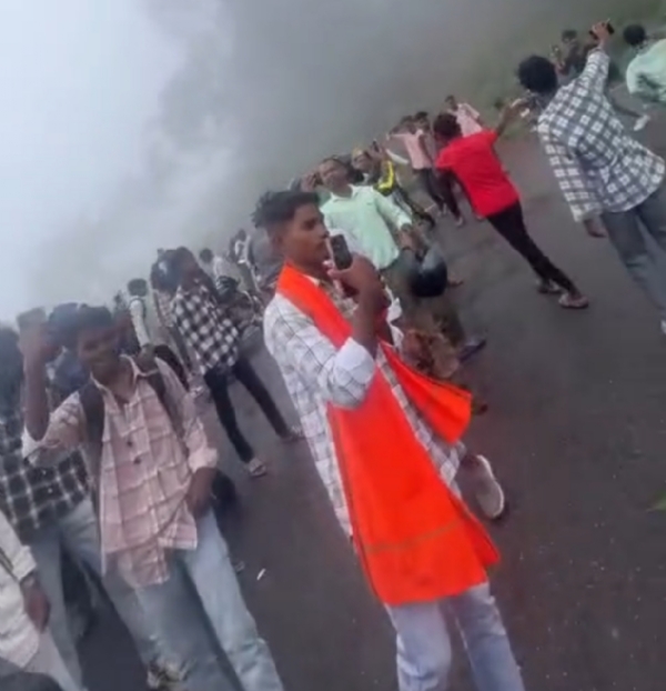 बाइकर्स गैंग का हुड़दंग
