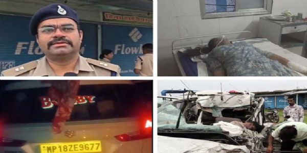 (अपडेट) मप्र के उमरिया जिले में खड़े ट्रक में घुसी कार, चार मौत