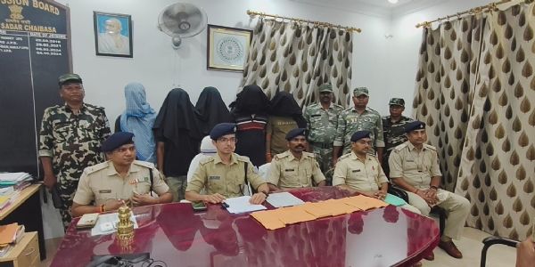 ब्राउन शुगर तस्करी के संगठित गिरोह के पांच सदस्य गिरफ्तार