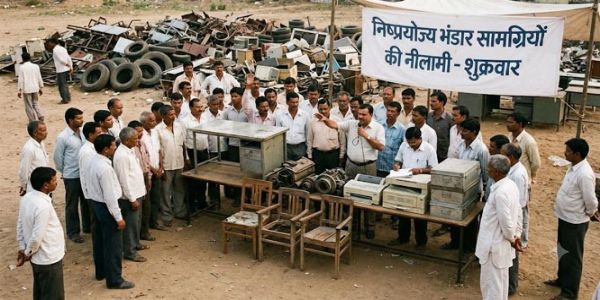 जगदलपुर : निष्प्रयोज्य भण्डार सामग्रियों की नीलामी 10 जुलाई काे