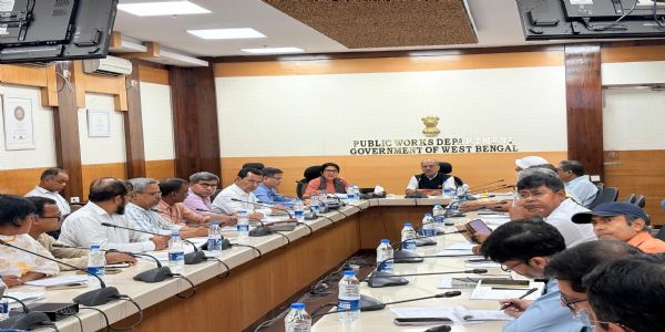 नवान्न में लोक निर्माण विभाग की उच्चस्तरीय समीक्षा बैठक संपन्न, विकास परियोजनाओं एवं मानसून तैयारियों पर विशेष जोर