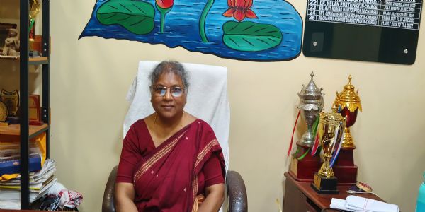 नई प्रभारी प्राचार्या का बिरसा कॉलेज में स्वागत