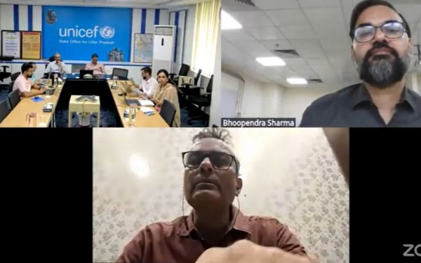 वेबिनार में बोलते डा.सलमान वेबिनार में बोलते डा.सलमान