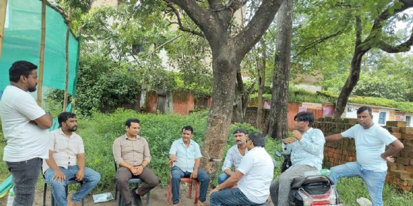 साईं मंदिर के समीप जमीन की मापी, कैसरे हिंद जमीन से बल्ली हटाने का निर्देश