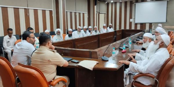 नूंह: ब्रज मंडल जलाभिषेक यात्रा में सौहार्द बनाए रखने के लिए प्रशासन की मौलवियों संग अहम बैठक