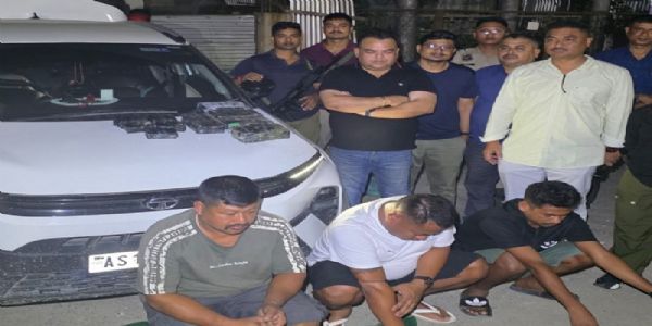 असम में तीन तस्कर गिरफ्तार, 12.5 करोड़ का मादक पदार्थ बरामद