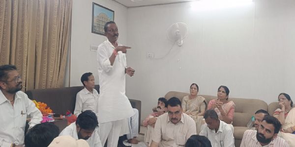 भाजपा की बी-टीम बनकर काम कर रहे सांसद राजकुमार रोत- कांग्रेस जिलाध्यक्ष घोघरा