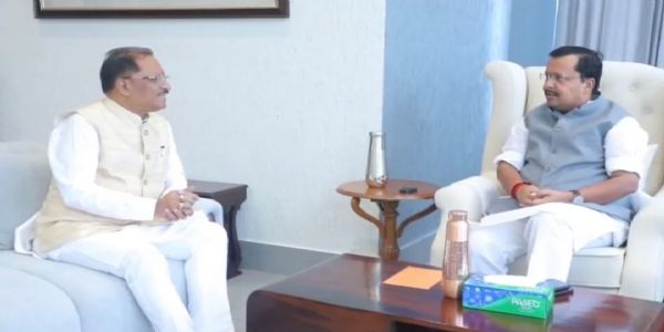 छत्तीसगढ़ के सीएम विष्णुदेव साय ने की नितिन नबीन से मुलाकात