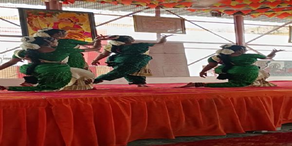 रामजन्मभूमि परिसर में कला साधिकाओं ने की प्रभु श्रीराम की नृत्य स्तुति
