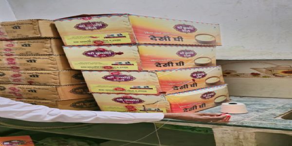 उज्जैन: बड़नगर में खाद्य सुरक्षा विभाग की कार्रवाई, 372 लीटर देशी घी जब्त