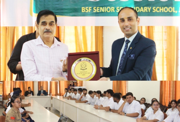 बीएसएफ सीनियर सेकेंडरी स्कूल जम्मू में करियर काउंसलिंग सत्र आयोजित बीएसएफ सीनियर सेकेंडरी स्कूल जम्मू में करियर काउंसलिंग सत्र आयोजित