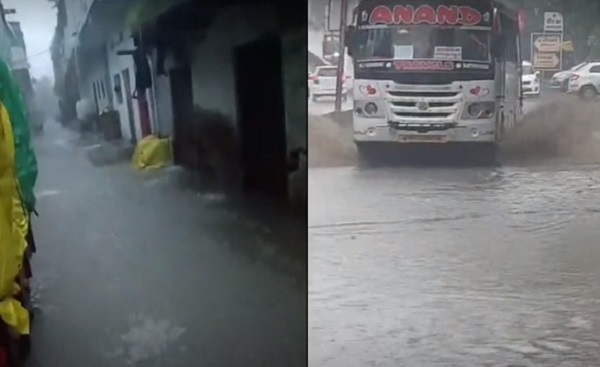 भारी बारिश से शाजापुर बेहाल, आठ घंटे में छह इंच वर्षा; कई जगह घुसा पानी
