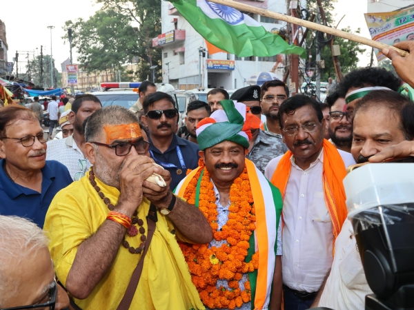 भारतीय जनता पार्टी (भाजपा) प्रयागराज में तिरंगा यात्रा का छाया चित्र भारतीय जनता पार्टी (भाजपा) प्रयागराज में तिरंगा यात्रा का छाया चित्र