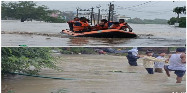 (अपडेट) मप्र के राजगढ़ जिले में नाले में ईको कार बही, नौ लोगों की मौत