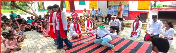 मुक्त विश्वविद्यालय द्वारा आयोजित कार्यक्रम का छाया चित्र