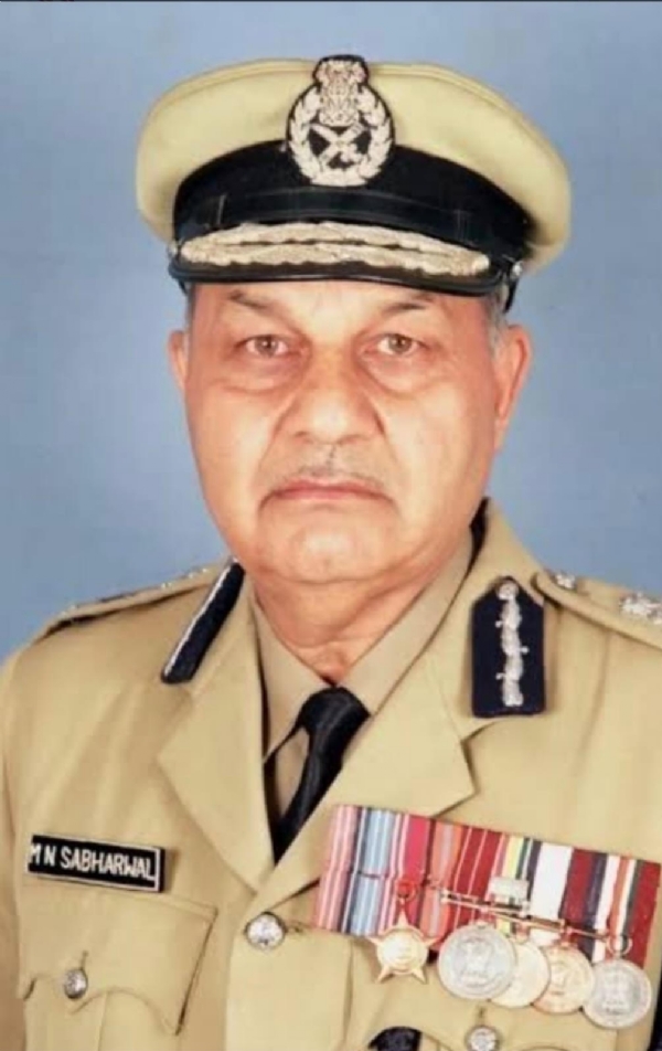 Javed Rana expresses grief over the demise of former DGP M.N. Sabharwal. Javed Rana expresses grief over the demise of former DGP M.N. Sabharwal.