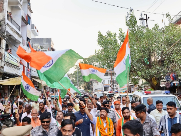 भारतीय जनता पार्टी (भाजपा) प्रयागराज में तिरंगा यात्रा का छाया चित्र भारतीय जनता पार्टी (भाजपा) प्रयागराज में तिरंगा यात्रा का छाया चित्र
