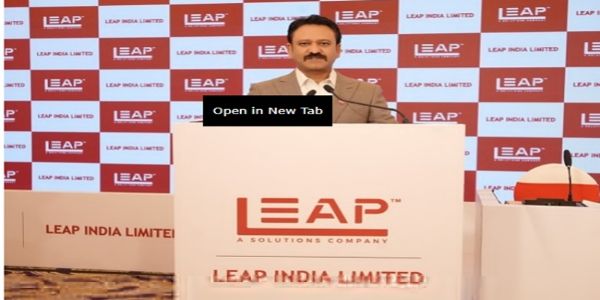 लीप इंडिया लिटिडेट का जारी लोगो का फोटो लीप इंडिया लिटिडेट का जारी लोगो का फोटो