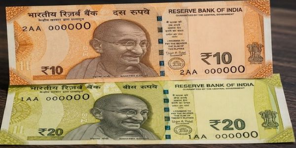 10 और 20 रुपये के पॉलिमर बैंक नोट का प्रतीकात्मक चित्र 10 और 20 रुपये के पॉलिमर बैंक नोट का प्रतीकात्मक चित्र