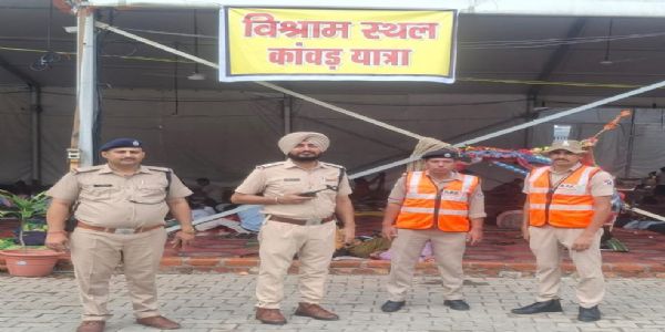 कांवड़ मेला के मद्देनजर रेलवे स्टेशन पर सतर्कता बरत रही आरपीएफ-जीआरपीएफ