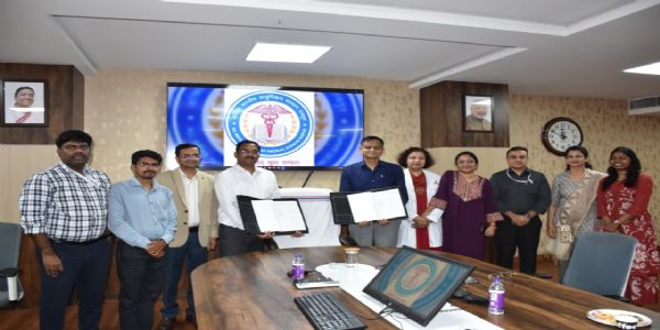 किडनी रोग और सिकल सेल पर एम्स रायपुर व संबलपुर विश्वविद्यालय मिलकर करेंगे शोध