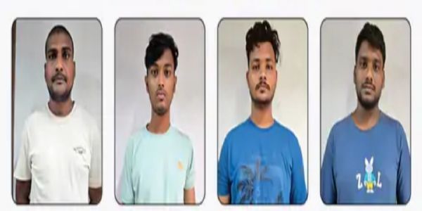 साइबर फ्रॉड के 4 आरोपीत गिरफ्तार साइबर फ्रॉड के 4 आरोपीत गिरफ्तार