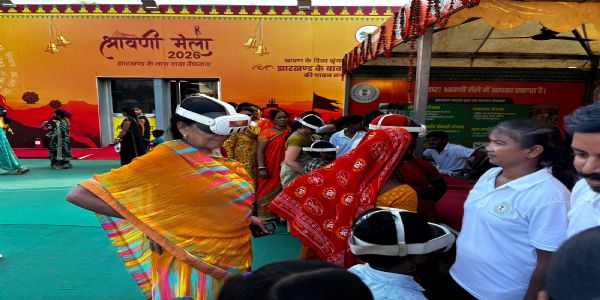 श्रावणी मेला में वर्चुअल रियलिटी शिविर बना श्रद्धालुओं के लिए आकर्षण का केंद्र