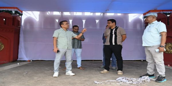 स्वतंत्रता दिवस समारोह की तैयारियों का कलेक्टर-एसपी ने लिया जायजा, जांजगीर में होगा जिलास्तरीय आयोजन