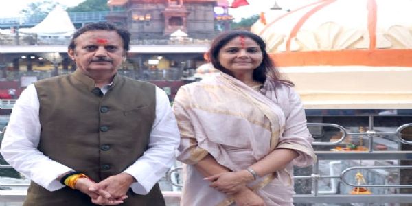 मप्रः उप मुख्यमंत्री शुक्ल ने सपत्नीक हरियाली अमावस्या पर किए बाबा महाकाल के दर्शन