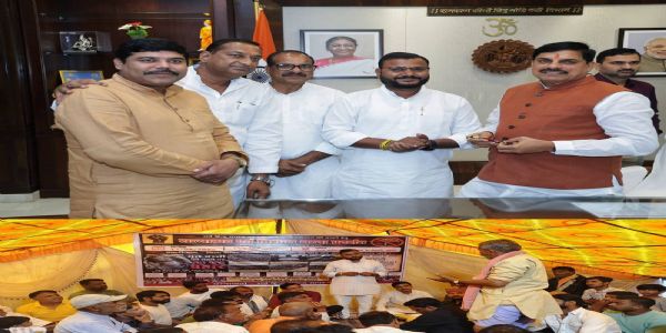 आगरमालवाः हिन्दू समाज का धरना हुआ समाप्त